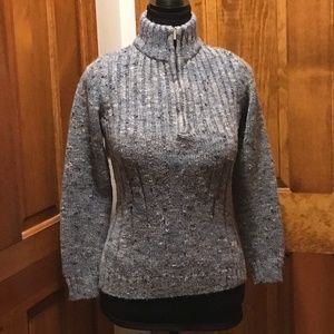 Liz Claiborne Turtleneck Sweater, Medium Blue